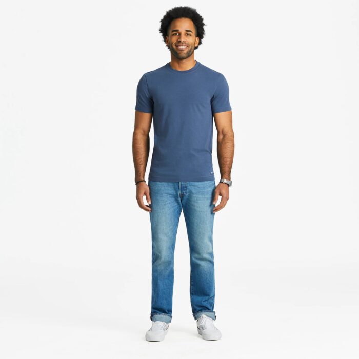 Men's Solid Short Sleeve Crusher-LITE Slim Fit Tee - Image 3