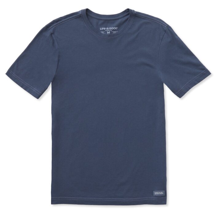 Men's Solid Short Sleeve Crusher-LITE Slim Fit Tee - Image 4