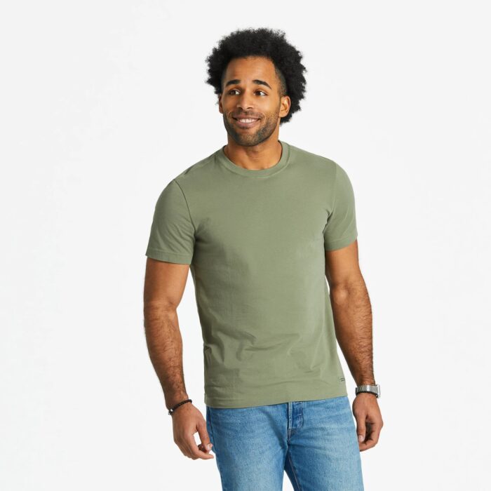Men's Solid Short Sleeve Crusher-LITE Slim Fit Tee - Image 5
