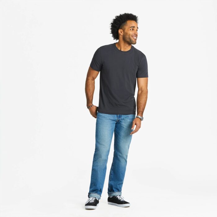 Men's Solid Short Sleeve Crusher-LITE Slim Fit Tee - Image 11