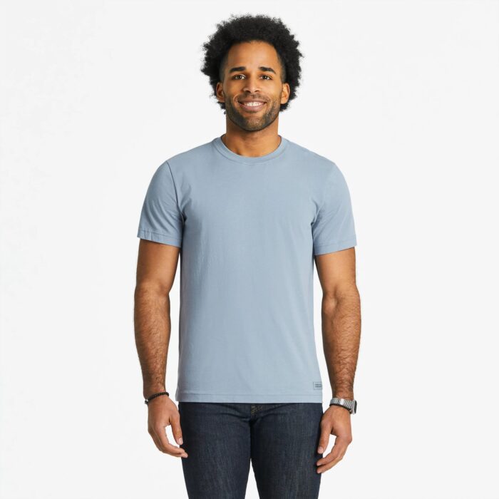 Men's Solid Short Sleeve Crusher-LITE Slim Fit Tee - Image 13