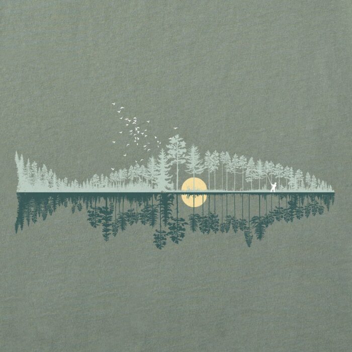 Men's Fishscape Short Sleeve Crusher-LITE Slim Fit Tee - Image 2