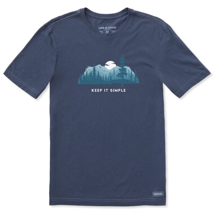 Men's Keep it Simple Evergreen Silo Short Sleeve Crusher-LITE Slim Fit Tee - Image 3