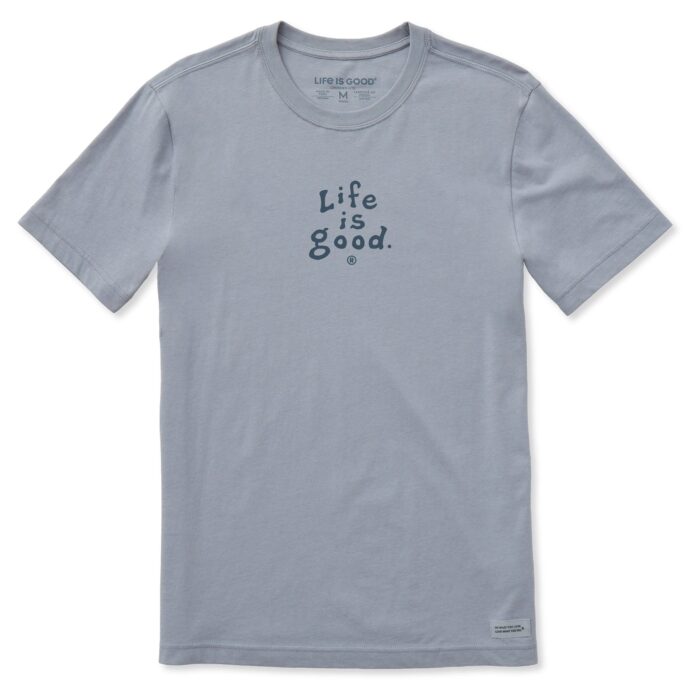 Men's LIG Stacked Tonal Short Sleeve Crusher-LITE Slim Fit Tee - Image 5