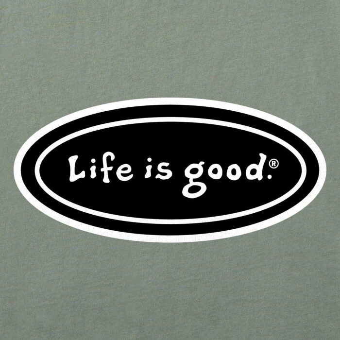 Men's LIG Vintage Oval Short Sleeve Crusher-LITE Slim Fit Tee - Image 2