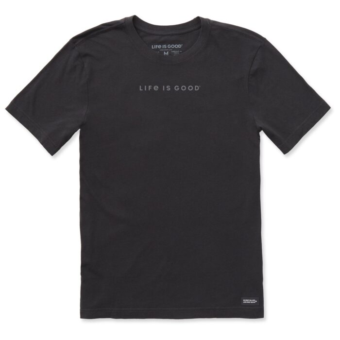 Men's LIG Tonal Horizontal Short Sleeve Crusher-LITE Slim Fit Tee - Image 7