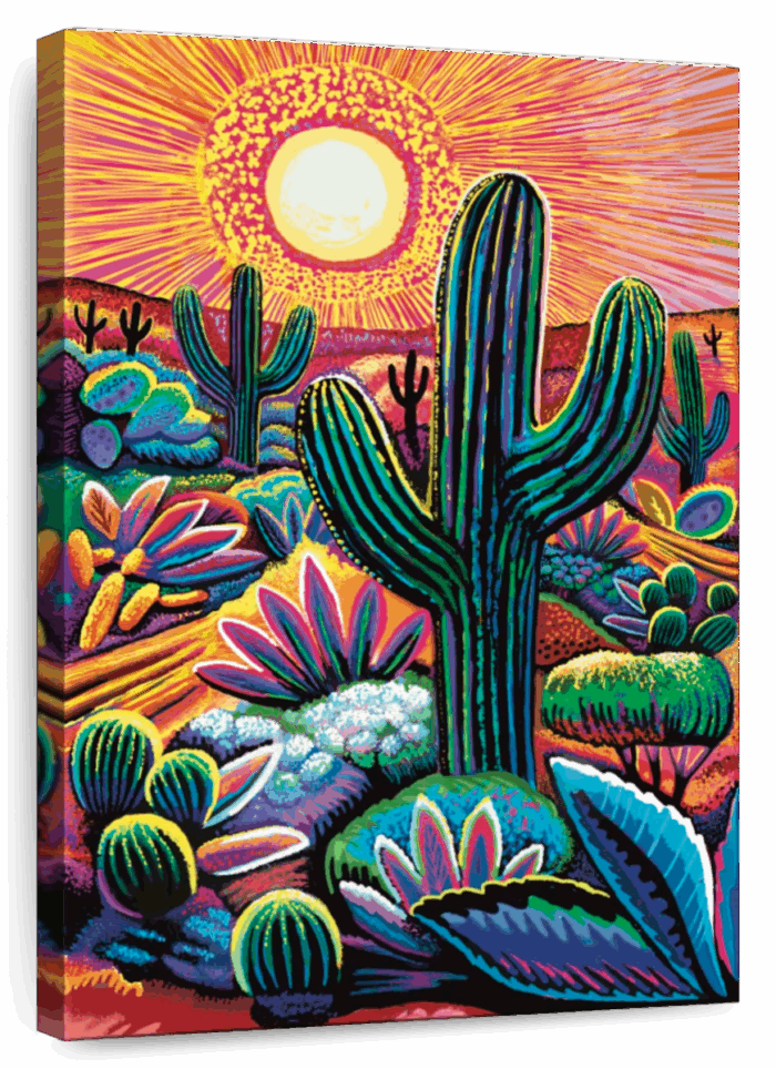 Saguaro Park Wall Art