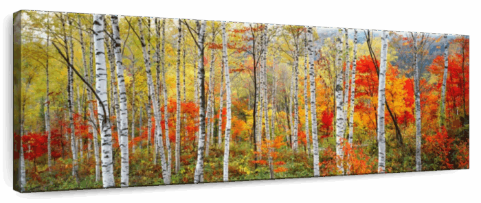 Fall Trees In Shinhodaka Gifu Japan Wall Art